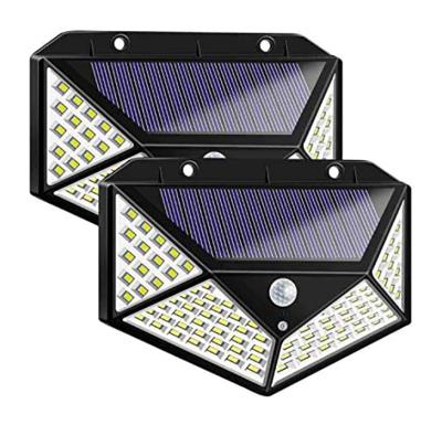 China Wholesale Ipv65 Four-sided Bright Solar Wall Mounted Ipv65 Led Light for sale