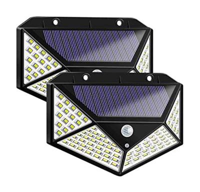 China Hot Sale Outdoor ABS IPv65 Four-Sided Solar Wall Light Ipv65 Bright for sale