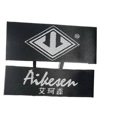 China 2021 China Factory Sale Label Washable Many Colors Available Woven Clothing Label for sale