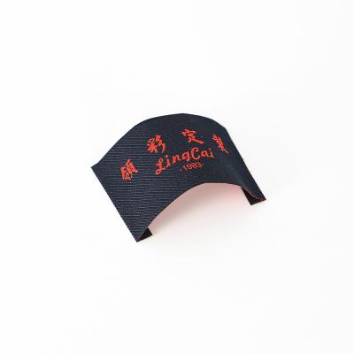 China China Washable Custom Fashion Label Exquisite High Density Clothing Label With High Quality for sale