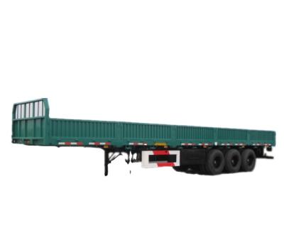 China Hot Sale Cheap Price Trailer Truck Loading 60 Tons General Cargo Transport Cargo Semi Truck Trailer In Kenya for sale