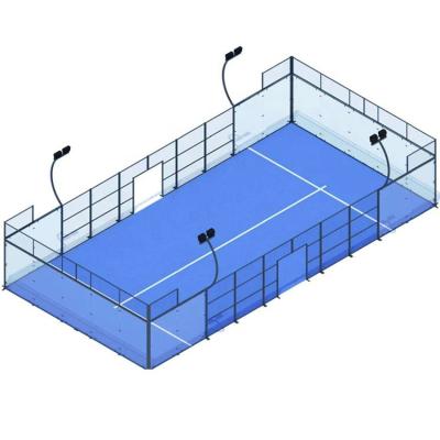 China Paddle Tennis Sports Anti Skid And Best Playability Tennis Court Tennis Padel Court For Sale for sale