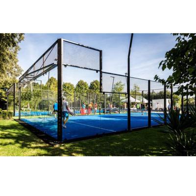 China Professional Scenic Paddle Tennis Sports Padel Tennis Court For Competition Training for sale