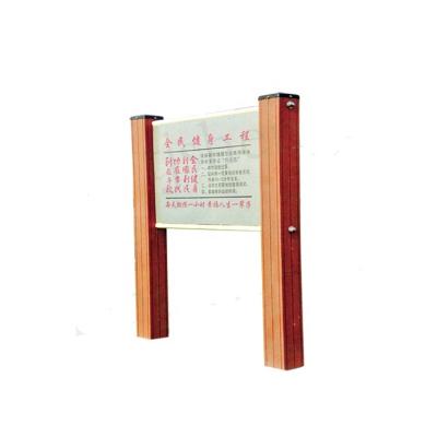 China Outdoor Park Gym Commercial Multi Equipment Exercise Equipment Sign Board for sale