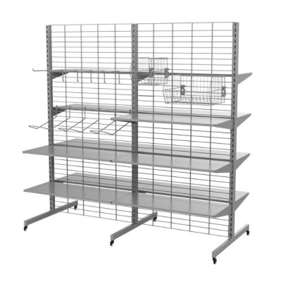 China Movable Sock Display Rack Shelf For Outdoor Shop , Double Sided Running Shoes Sock Display Rack Shelf for sale