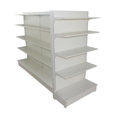 China Double Sided Double Sided Supermarket Gondola Shelving Rack , Shelves Was Marketing for sale