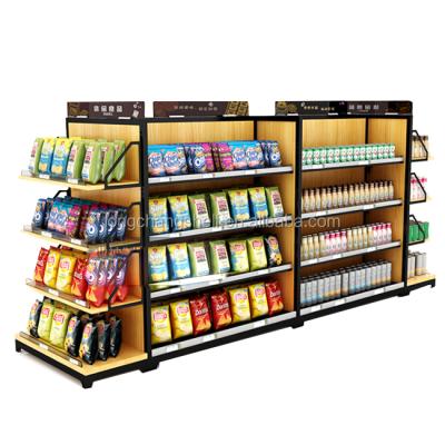 China Double Sided Heavy Duty Grocery Shelf Used Supermarket Shelves For Sale China Supplier for sale