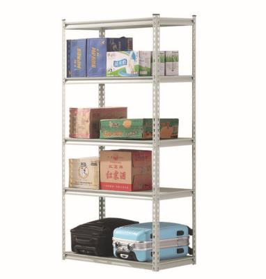 China Corrosion protection 4 layers display storage rack metal storage shelves/light duty shelving iron rack for warehouse for sale