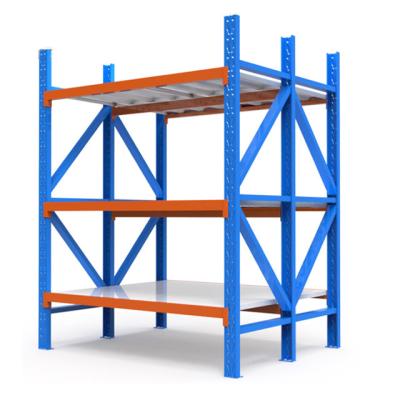 China Textile Rack 1000KG Capacity Warehouse Racks Shelf For Fabric Cloth Garment Storage for sale