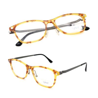 China Glass Stainless Steel Metal Frame TR90 Blue Blocking Glasses Frames Optical Frame for sale