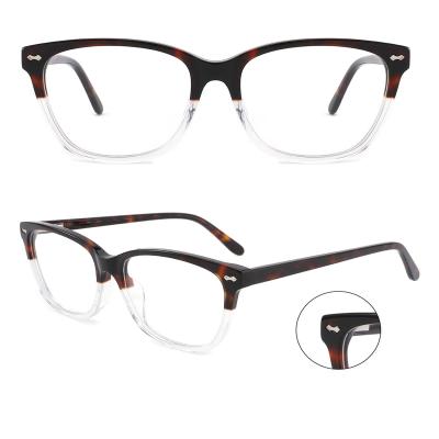 China Fashionable Designer Acetate Optical Frame Italy Acetate Optical Frames for sale