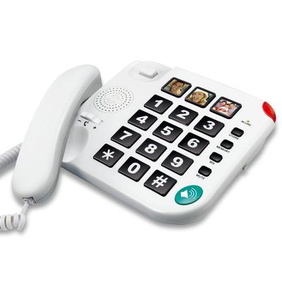 China CB420-1 2021 Wall Mountable Best Big Button CB420-1 2021 Best Selling Home Phone Attached Telephone Set With Emergency And Braille For Elders People for sale