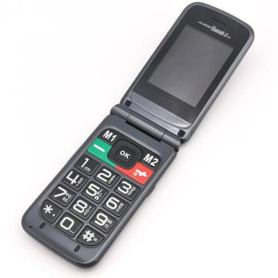 China Dual SIM Card F202EL-1 Factory Directly Sell Big Button Dual Sim Card Unlocked Flip Mobile Phone For Seniors for sale