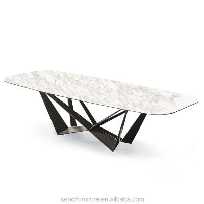 China Nordic style dining table marble set EUROPEAN for sale