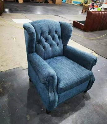 China Traditional Craftsman Chesterfield Fabric Armchair For European for sale