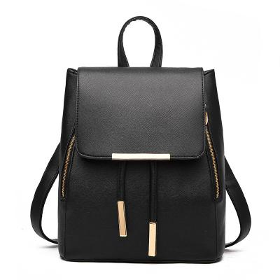 China Fashion Women's Leather Purse Women's PU Lady Rucksack Handbag Fashion School Backpacks For Girl for sale