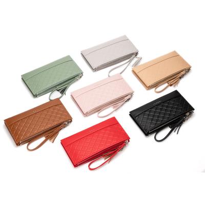 China Lady PU Leather RFID Blocking Cross - Body Cell Phone Bag For Women Wallet Purse 2021 for sale