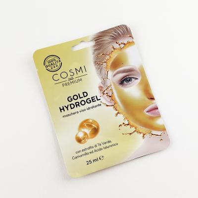 China Custom Moisture Proof Face Mask Bags Cosmetic Packaging Foil Packaging Pouch Aluminum Material Bags for sale