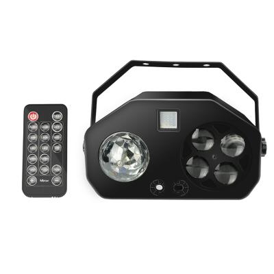 China laser lights strobe lights/led gobo lights/led magic ball lights 4 in1 mixed effect RGBW LED stage lights for sale for sale