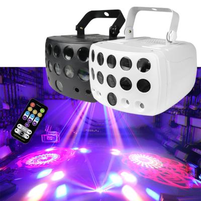 China NEW Warehouse Stage Light Effect Butterfly Lights + RGB Laser Patterns for sale