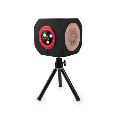 China RGB Laser BT Speaker / Battery Powered Mini Wireless Rechargeable Laser Disco Lights with BT Speaker for sale