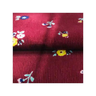 China Wicking manufacturers corduroy fabric .printed corduroy wholesale for sale