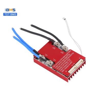 China electric tricycle 4S 12V 100a 80a TDT lifepo4 smart bms with temperature protection bms board for lipo battery pack for sale