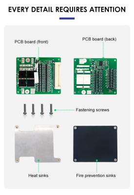 China Smart solar panel manufacturer bms Li-ion 10S 36V 20A common port with balance for battery pack for solar panel for sale