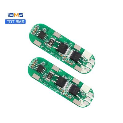 China Home appliances 18650 3s 12V lithium battery bms pcb for smart Li-ion battery pack 5A 10A bms board for sale