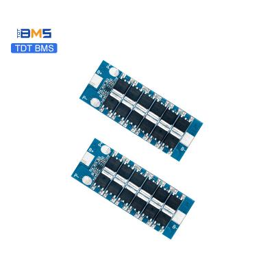 China pcb pcba design electronic circuit board bms for lithium battery 1s 3.7V LFP smart bms with 0.20mm trim for sale