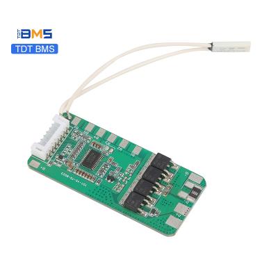 China TDT 6S battery management system 10AM with balance for 3.7V lithium ion battery protection board bms for electric vehicle TDT-8023 for sale