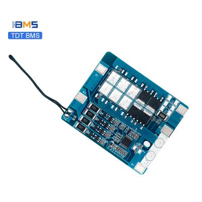 China consumer electronics sample lipo battery bms 4s 10a protection circuit module for lifepo4 battery smart bms with rocker for sale