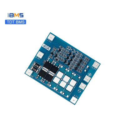 China FR-4 pcb circuit board printing pcba for led thermostat 4s bms 12v lightweight active battery management system for sale