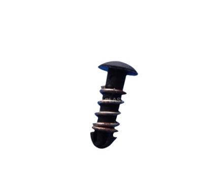 China Black Rivets Bushing Nylon Plastic Double Rivet Cusotm Eco-Friendly Material Nylon Rivet for sale