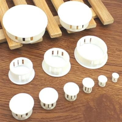 China 19mm 13mm 1/2 hole inner cover 10mm screw capps cover snaptype flexible wiring plastic socket for furniture assortment nylon66 for sale