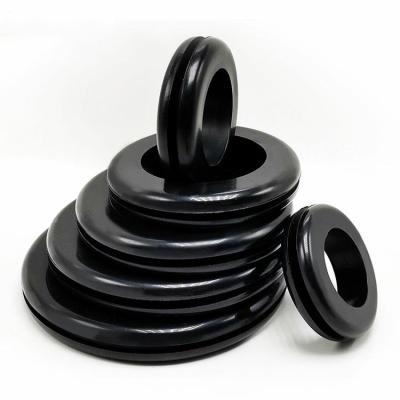 China Lots Of 10 Rubber Grommets Natural Rubber 2 Inside Diameter 316 1732 Plastic Grommets 28Mm for sale