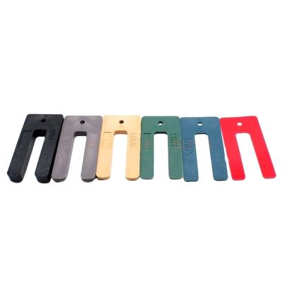 China Safe window packers 90mm glazing plastic window packer wp-1 1.0mm 10 mm window packers for sale