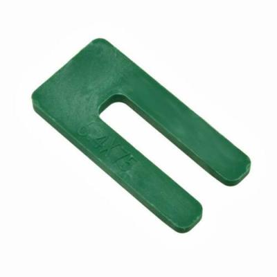 China Modern High Quality Plastic Window Packer Horseshoe Packers For Industry With Whole Size for sale