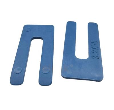 China U Manufacture Modern Plastic Horseshoes Wedge Plastic Packers For Window Glazing Packer With Window for sale