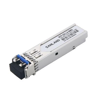 China Sanland Hot Pluggable Best Selling SFP SFP Optical Transceiver Module SFP-GE-LX-SMD 1.25Gb/s RoHS Compliant for sale