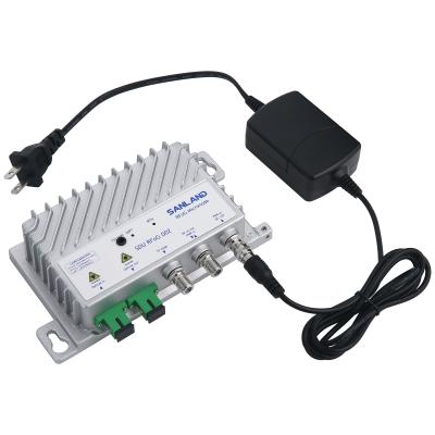 China Small Home Sanland RFoG Mini Node SDU RFoG D02 Bi-Directional Optical Node DOCSIS Protocol Standard for sale