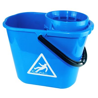 China Eco Sustainable Best Quality Clean 14L Mop Buckets Caps Mop Bucket Water Bucket Floor Cleaning Cleaning for sale