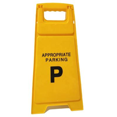 China High Quality Yellow A-Frame 750g Caution Standing Wet Floor Sign Standing Caution Warning Signs Custom Sign for sale