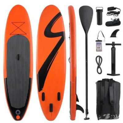 China 2022 new water sports products stand up paddle board tourus surf skateboard 3 piece modular paddle board rowing for sale