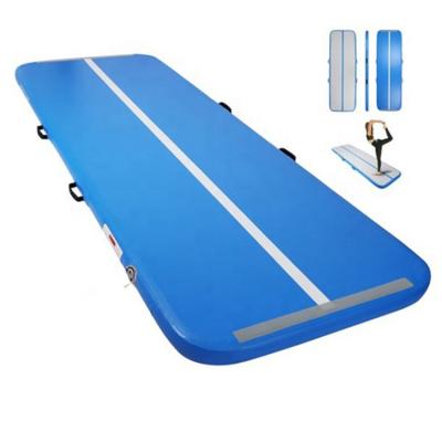 China 0.1M*2M*5M Comfortable Air Track Tumble Gym Mats Inflatable Mattresses For Tumbling for sale