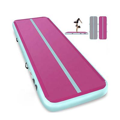 China Comfortable 3m 4m Air Track Gymnastics Inflatable Landing Mat 5m Inflatable Tumble for sale