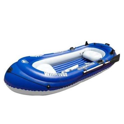 China Custom 2 Person Rowing Boats Light Weight Inflatable Canoe Boats Rigid PVC Fishing Kayak Inflatable Kayak for sale