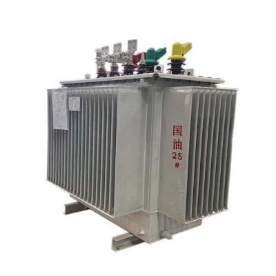 China Industrial Power Supply 10/0.4 KV S11 Oil Immersed Transformer 500 KVA Three Phase Big Price Power Distribution Step Down for sale