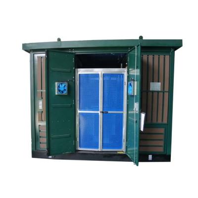 China Transformer box shaped outdoor prefabricated substation power mobile electric substation 400*220 for sale