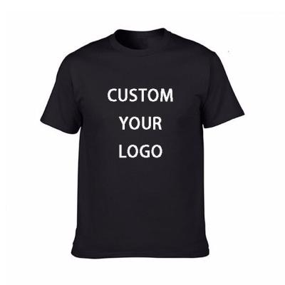 China 2020 New Design Mens Breathable Plain 100% Cotton Black T Shirt For Printing for sale